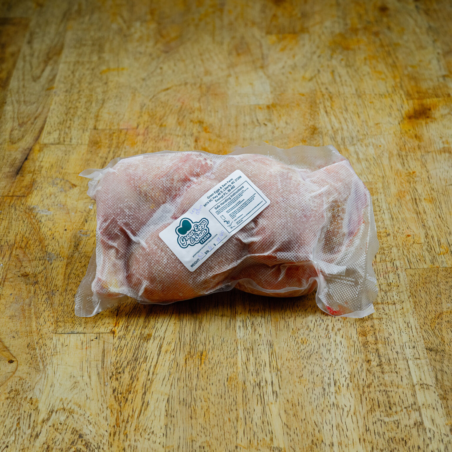 Chicken Leg Quarters Green Eggs and Sam Farm